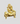 Ganesha Idol – Divinely Seated Brass Statue 4-Inch