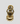 Sri Mahalaxmi Brass Sculpture 6.5 Inch back side