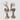 Stunning Brass Deer Pair – Handcrafted Home Decor 11 Inch