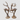 Stunning Brass Deer Pair – Handcrafted Home Decor 11 Inch