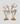 Stunning Brass Deer Pair – Handcrafted Home Decor 11 Inch