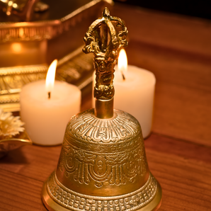 Sacred Resonance Handcrafted Brass Bell