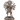 Panchamukhi Hanuman Standing Five-Faced Brass Idol