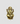 Divinely Seated Ganesh Idol – 4 Inch Brass Statue
