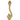Mayurika Elegant Peacock Brass Door Handle