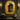 Aureline Architectural Hanging Brass Wall Mirror