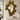 Celestique Grand Sculptural Brass Mirror