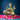 Brass Durga Sitting on Lion Statue 4 ~ 8 Inch