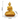 Brass Aashirwaad Buddha Statue – Blessings of Peace, 16 Inch