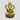 Seated Ganesh Brass Sculpture 2 Inch