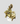 Seated Saraswati Devi 6-Inch Brass Idol