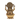 Padmasana Ganesha Lotus-Seated Brass Idol