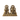 Shubh Labh Divine Lakshmi Ganesha Brass Idol Set