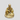 Sitting Shirdi Sai Baba 3.8 Inch Brass Idol